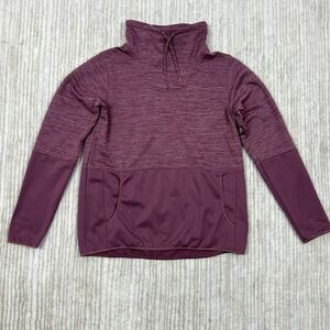 Columbia Sweater Womens Medium Purple Pullover Turtle Neck‎ Casual Ladies